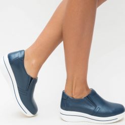 Pantofi Casual Zinga Bleumarin-Casual-Casual cu platforma