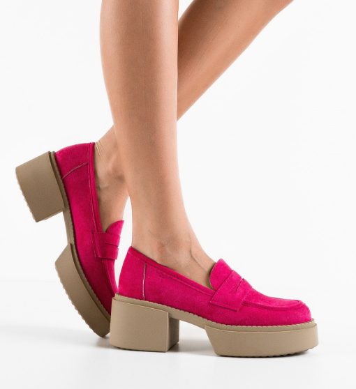 Pantofi Casual dama Atein Fuchsia-Casual-Casual