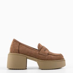 Pantofi Casual dama Atein Khaki-Casual-Casual