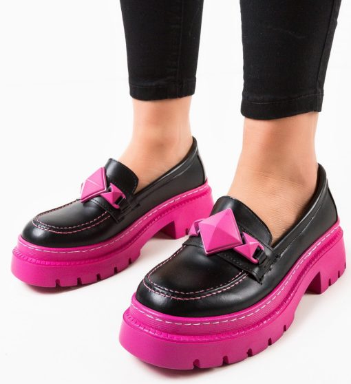 Pantofi Casual dama Doidiane Fuchsia-Casual-Casual