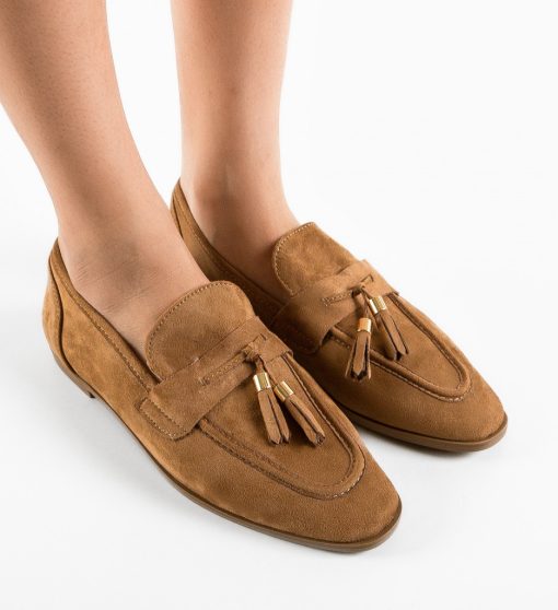 Pantofi Casual dama Lusintia Camel-Casual-Casual