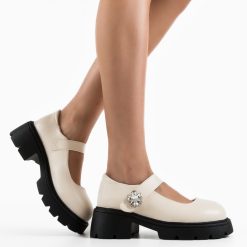 Pantofi Casual dama Mriana Bej-Casual-Casual