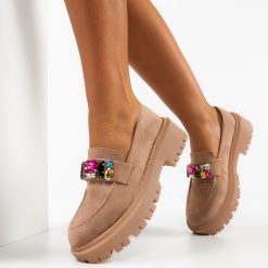 Pantofi Casual dama Nash Bej-Casual-Casual