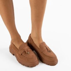 Pantofi Casual dama Valya Camel-Casual-Casual