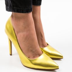 Pantofi Kaci Galbeni 3