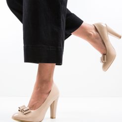 Pantofi Nassie Bej 2