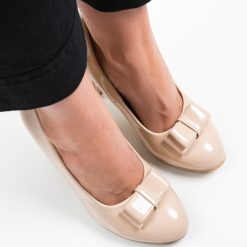 Pantofi Nassie Bej 3