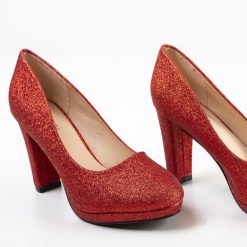 Pantofi Tregaza Rosii 2 4