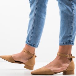 Pantofi Wood Camel 4