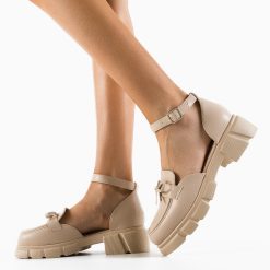 Pantofi casual Dorina Bej-Casual-Casual