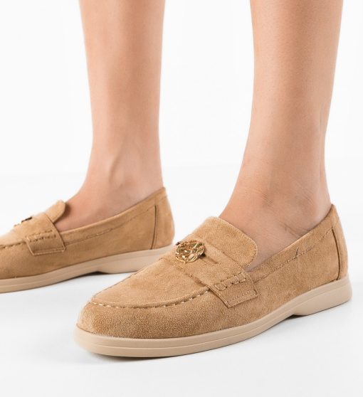 Pantofi casual dama Citrin Camel-Casual-Casual