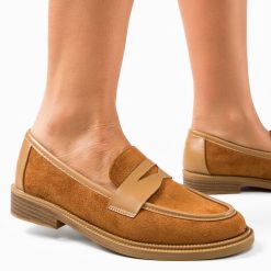 Pantofi casual dama Kertt Camel-Casual-Casual