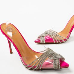 Pantofi cu toc Baly Fuchsia 4