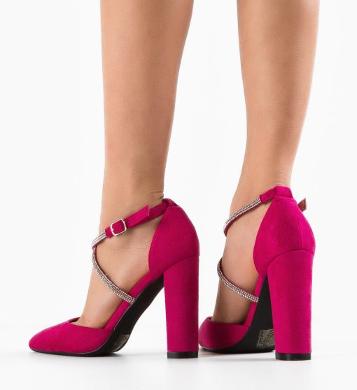 Pantofi cu toc Jess Fuchsia-Pantofi cu toc-Pantofi cu toc