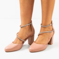 Pantofi cu toc Lyzya Roz 2