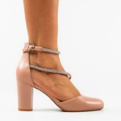 Pantofi cu toc Lyzya Roz 3