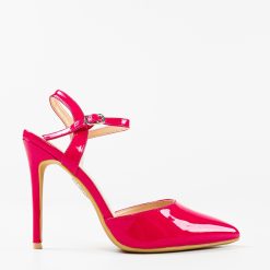 Pantofi cu toc Sambyal Fuchsia 4