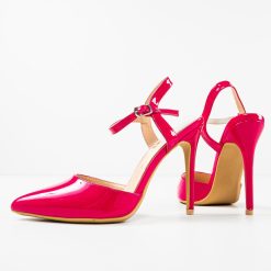 Pantofi cu toc Sambyal Fuchsia 6