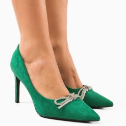 Pantofi cu toc Tarsay Verzi 3