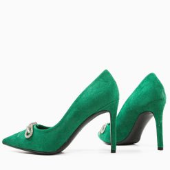 Pantofi cu toc Tarsay Verzi 7