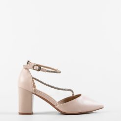 Pantofi cu toc Zayat Bej 3