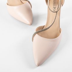 Pantofi cu toc Zayat Bej 6