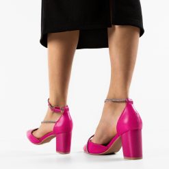 Pantofi cu toc Zayat Fuchsia 2