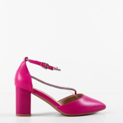 Pantofi cu toc Zayat Fuchsia 4