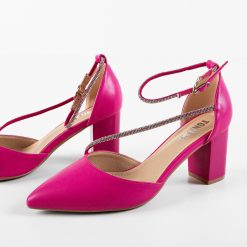Pantofi cu toc Zayat Fuchsia 5