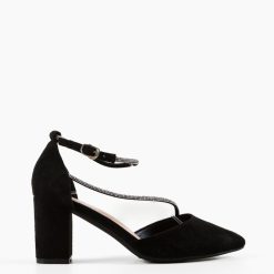 Pantofi cu toc Zayat Negri 4