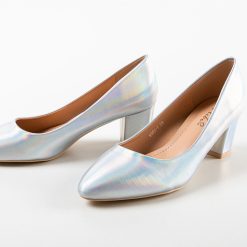 Pantofi dama Bone Argintii 4