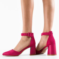 Pantofi dama Gora Fuchsia-Pantofi cu toc-Pantofi cu toc