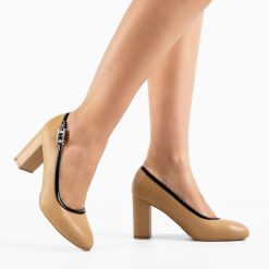Pantofi dama Hoop Khaki 2