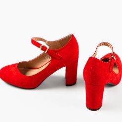 Pantofi dama Kimberly Rosii 6