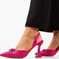 Pantofi dama Partyun Fuchsia-Pantofi cu toc-Pantofi cu toc