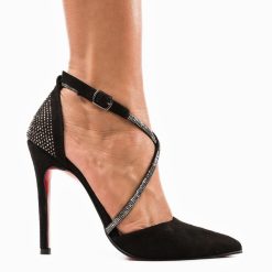 Pantofi dama Roccala Negri 4