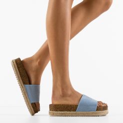 Papuci dama Andy Albastri 2