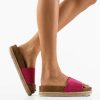 Papuci dama Andy Fuchsia-Sandale-Sandale
