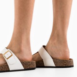 Papuci dama Kasey Albi 2