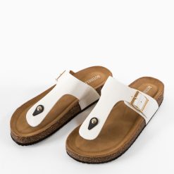 Papuci dama Kasey Albi 4