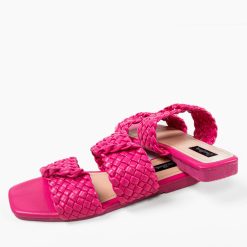 Papuci dama Mateo Fuchsia-Sandale-Sandale