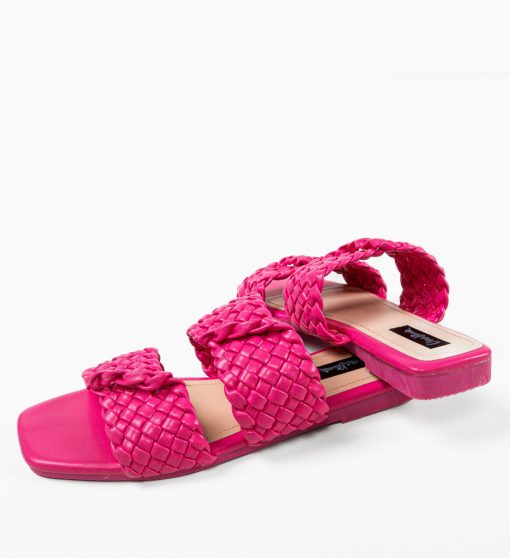 Papuci dama Mateo Fuchsia-Sandale-Sandale