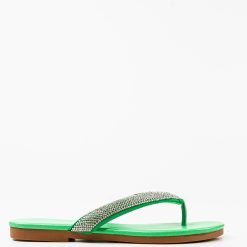 Papuci dama Phrixos Verzi 3