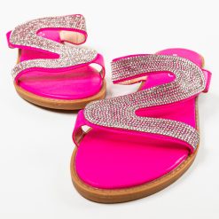 Papuci dama Preda Fuchsia 4
