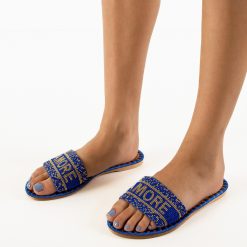 Papuci dama Ramses Albastri 3