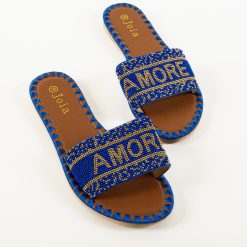 Papuci dama Ramses Albastri 7