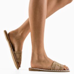 Papuci dama Ramses Bej 2