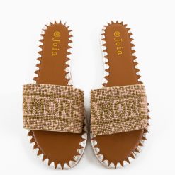 Papuci dama Ramses Bej 6