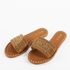 Papuci dama Ramses Camel 4