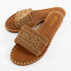 Papuci dama Ramses Camel 5